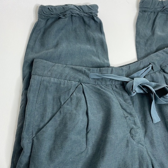 Wilfred Aritzia ALLANT pant with Linen Teal blue color size 6 - Picture 3 of 14
